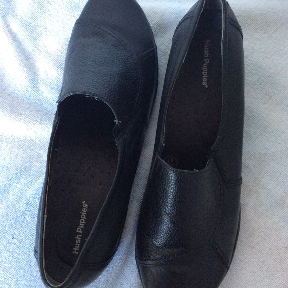 Hush puppies talla 11, negros